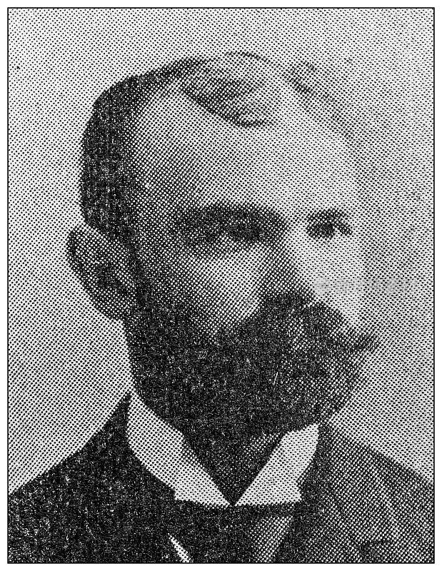 著名人物的古董肖像:默里・爱德华・普尔