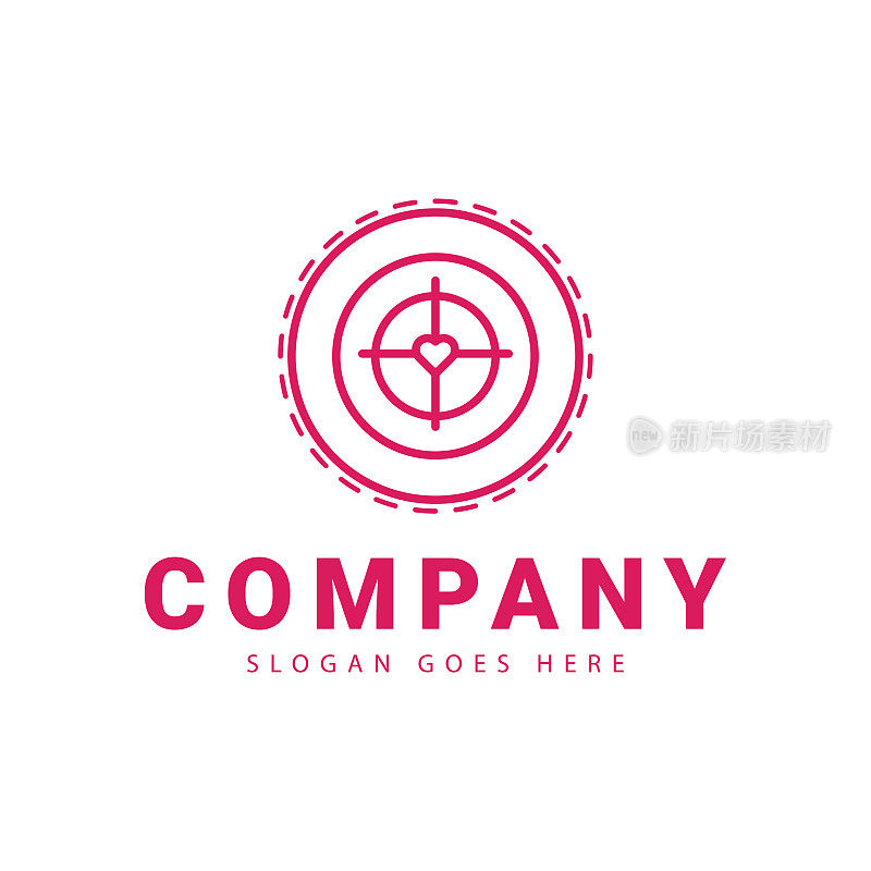 爱目标logo，这个logo适合您的企业