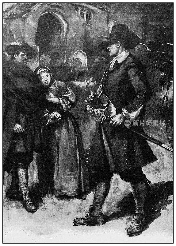 来自英国杂志的古董图片