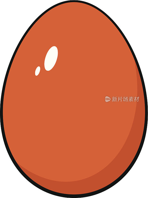 橙色的复活节彩蛋
