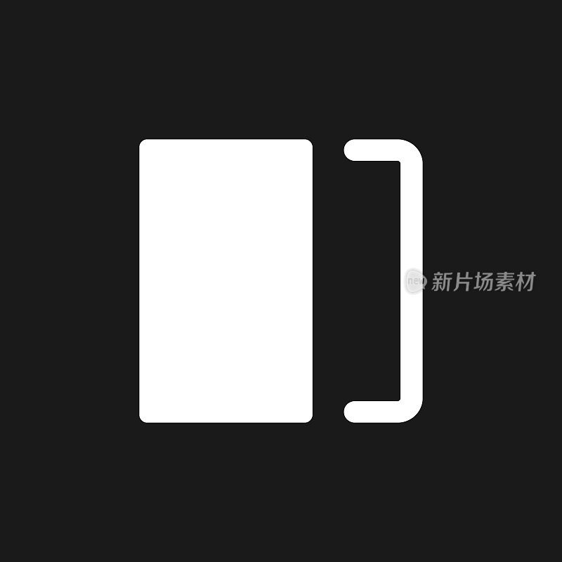 叠加暗模式字形ui图标