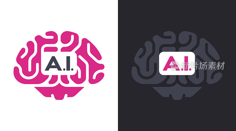 人工智能AI大脑符号