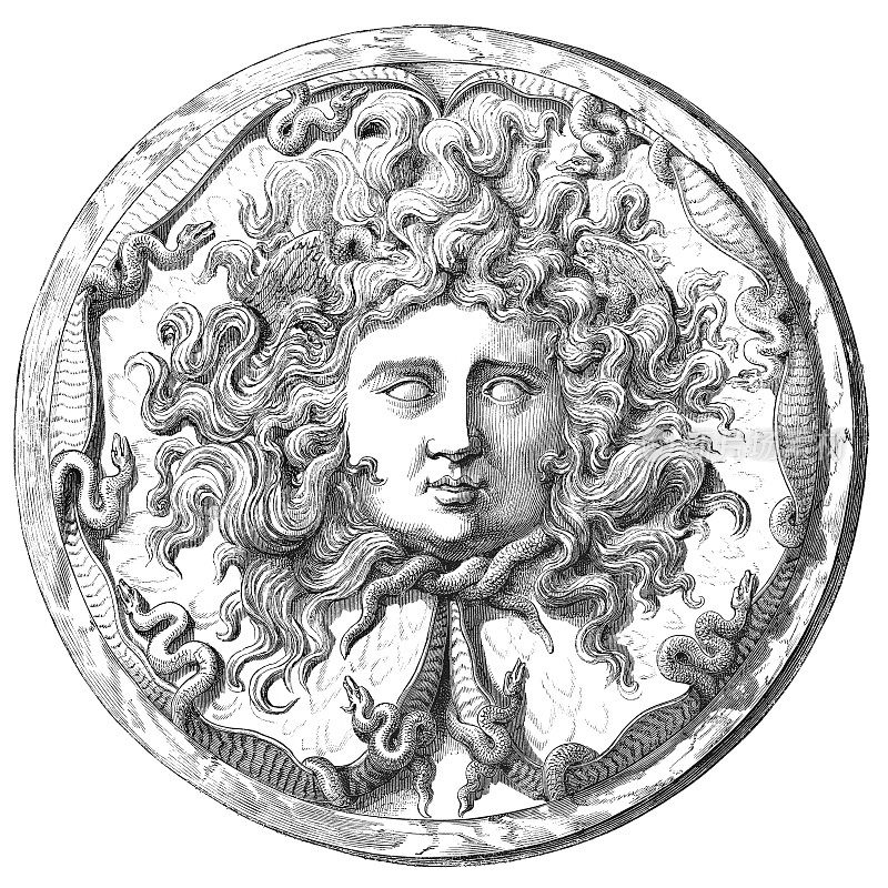 法尔内塞杯上的美杜莎——公元前2世纪