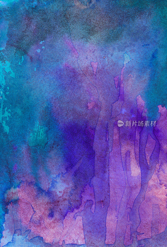 多色手绘背景与纹理