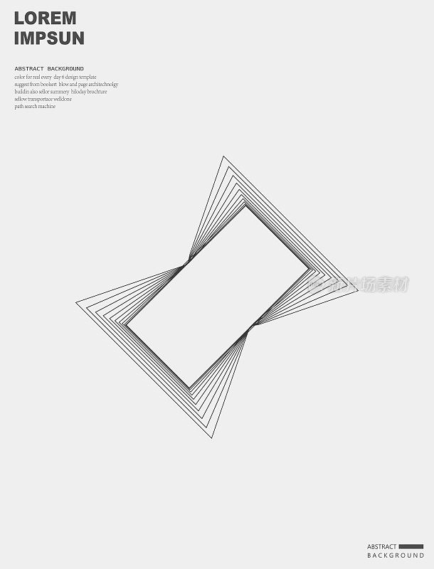 摘要黑白几何线条结构图案背景