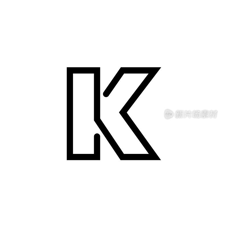 Logo设计与字母K