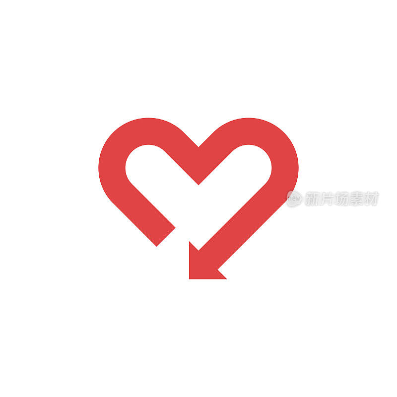 心图标,爱的概念