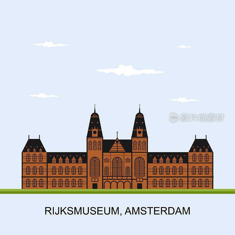 博物馆阿姆斯特丹博物馆。博物馆位于阿姆斯特丹南部的博物馆广场，靠近梵高博物馆，阿姆斯特丹市立博物馆，和音乐厅。