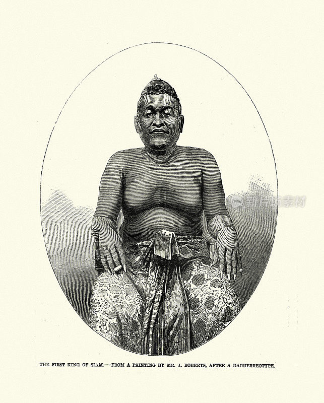 1858年的暹罗国王