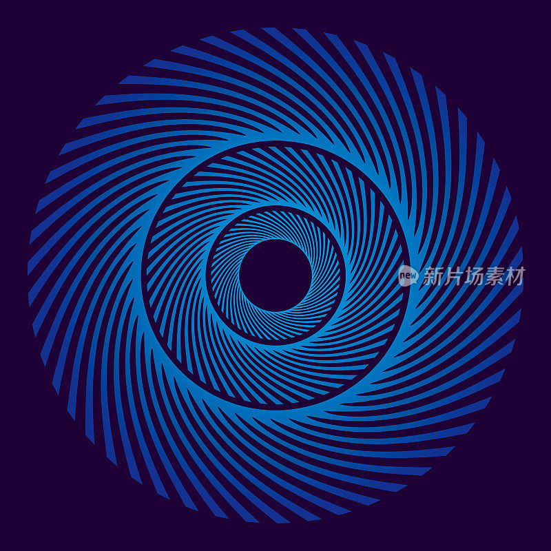 螺旋半色调图案