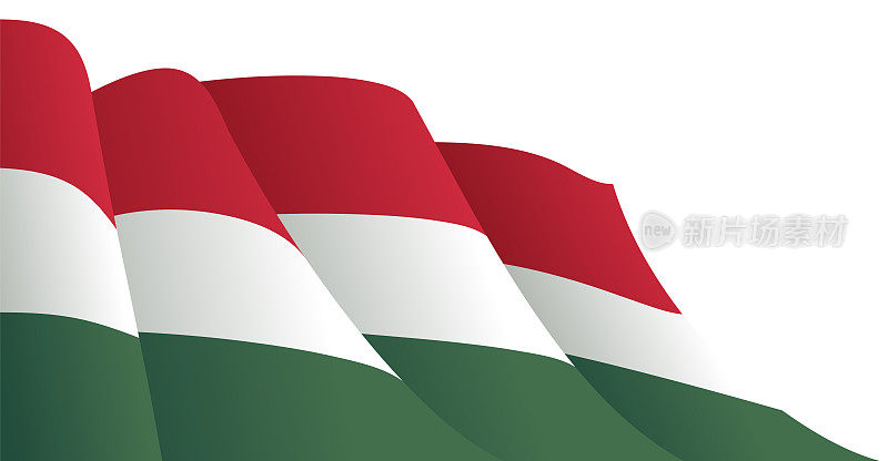匈牙利国旗向量