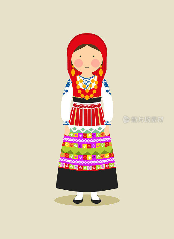 葡萄牙妇女的传统服装