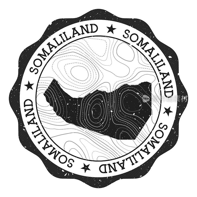 索马里兰户外邮票。