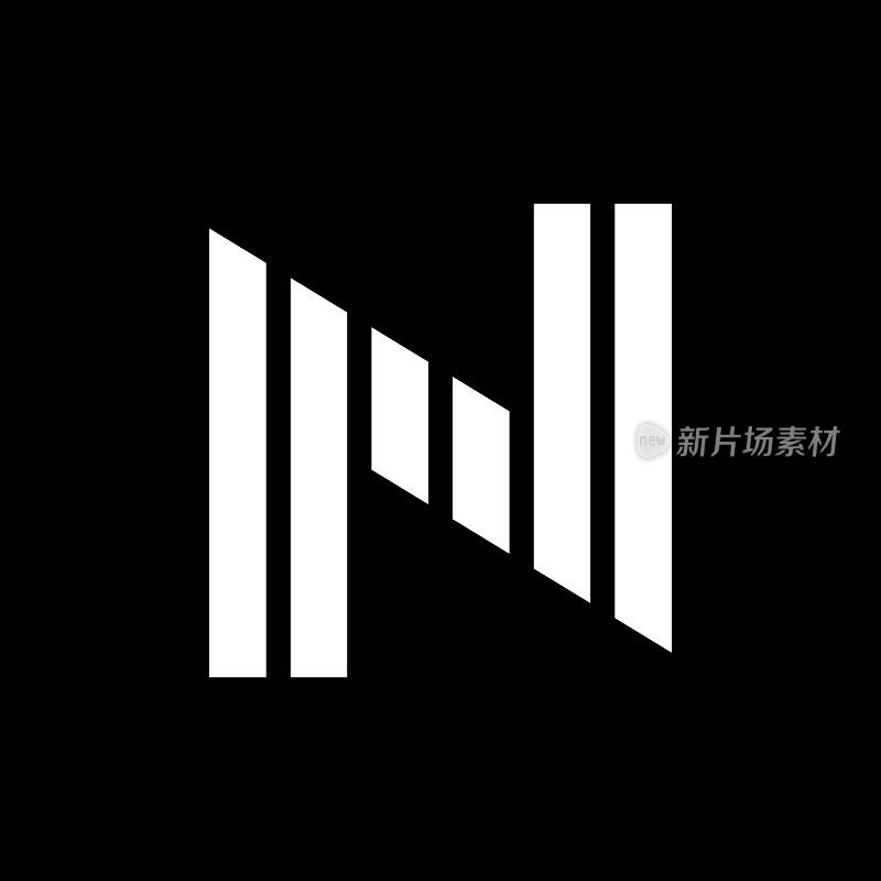 字母N标志