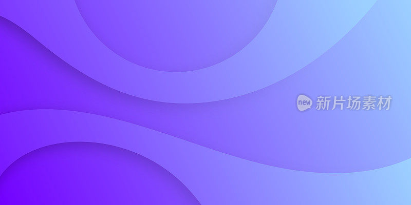 流体抽象设计与蓝色梯度-时髦的背景