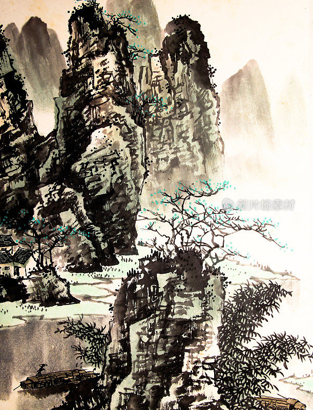 中国水彩画