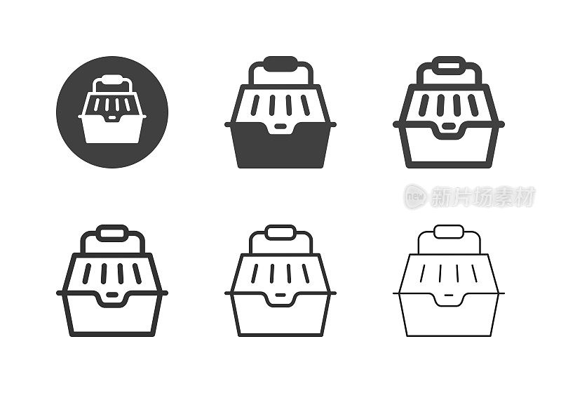 宠物载体图标-多系列