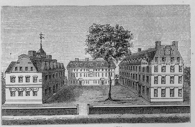 哈佛大学,1720年