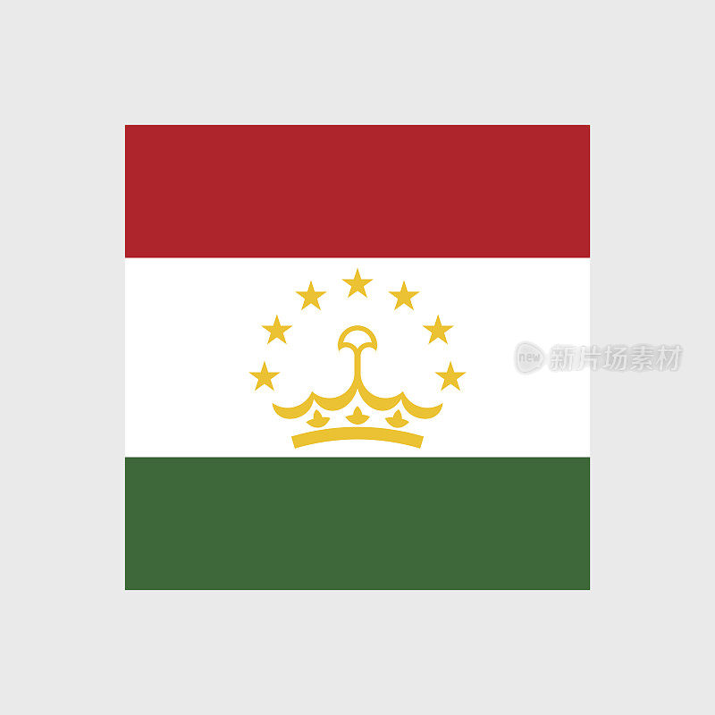 塔吉克斯坦的旗帜