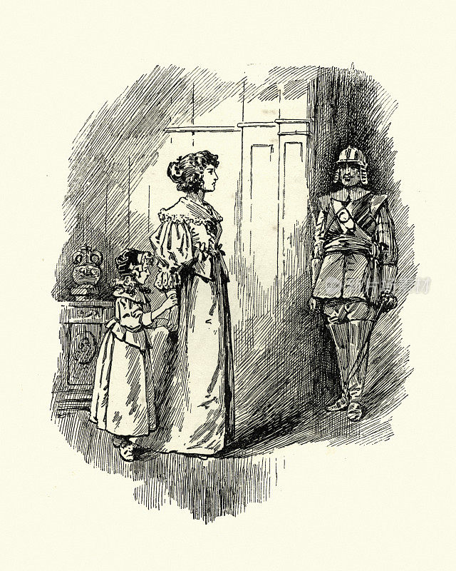 英国内战时期保皇党夫人和女儿