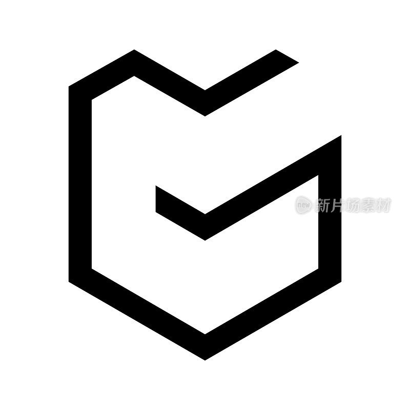 专业创新初始GM标志和MG标志。字母GM或MG简约优雅的字母组合。高级商务艺术字母符号和标志