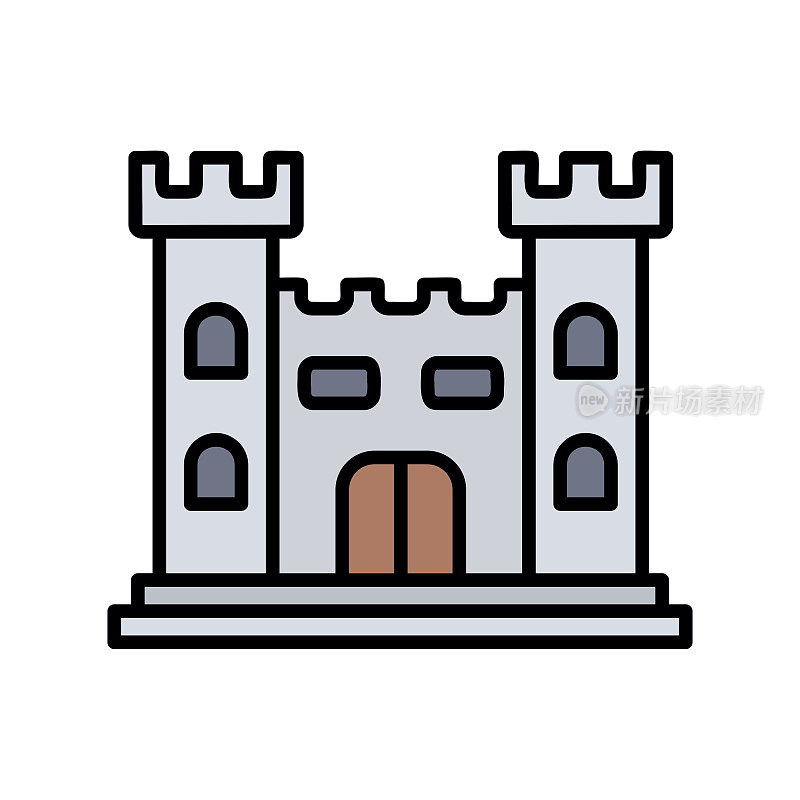 城堡的图标