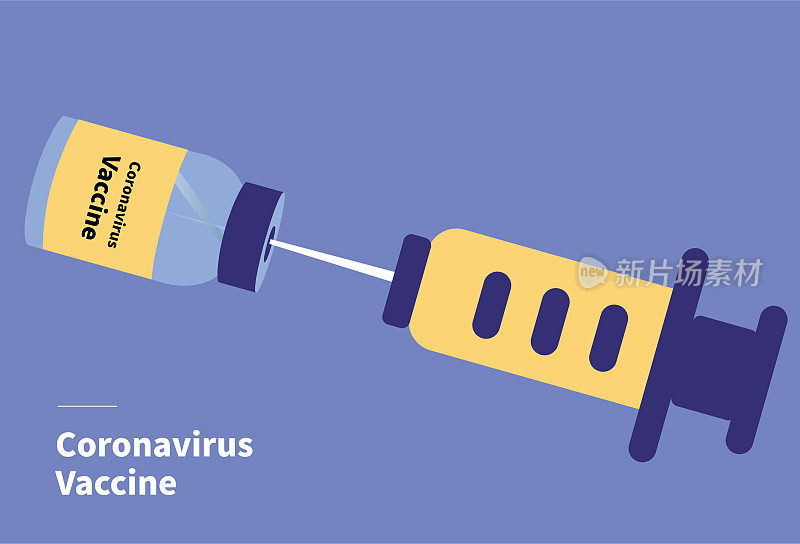 注射器和疫苗