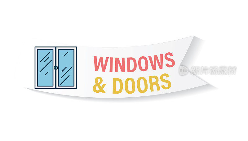 Windows家庭装修网站贴纸