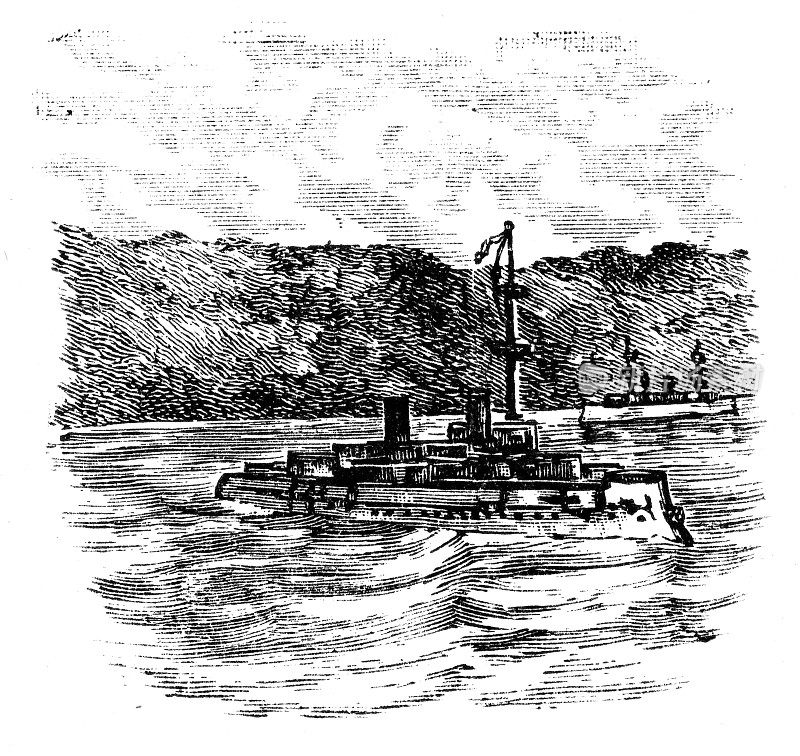 美西战争期间的西班牙驱逐舰科隆号