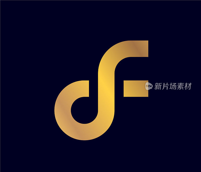 基于F字母的Logo