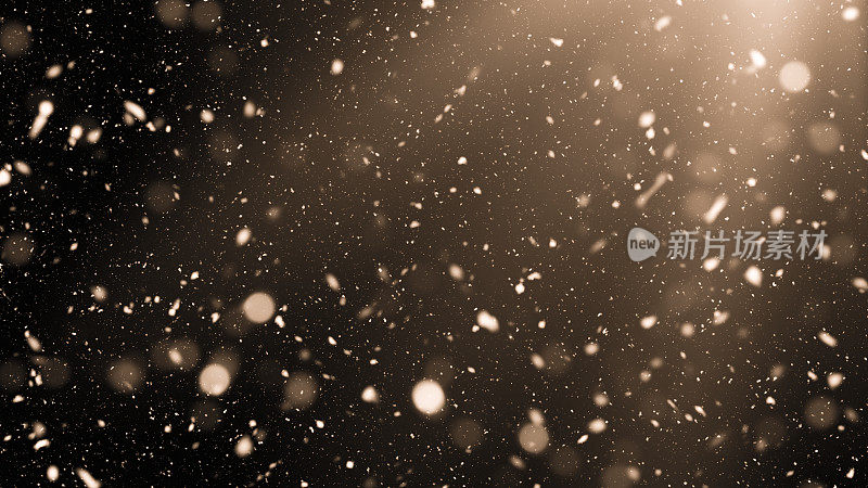 神奇的下雪的夜晚