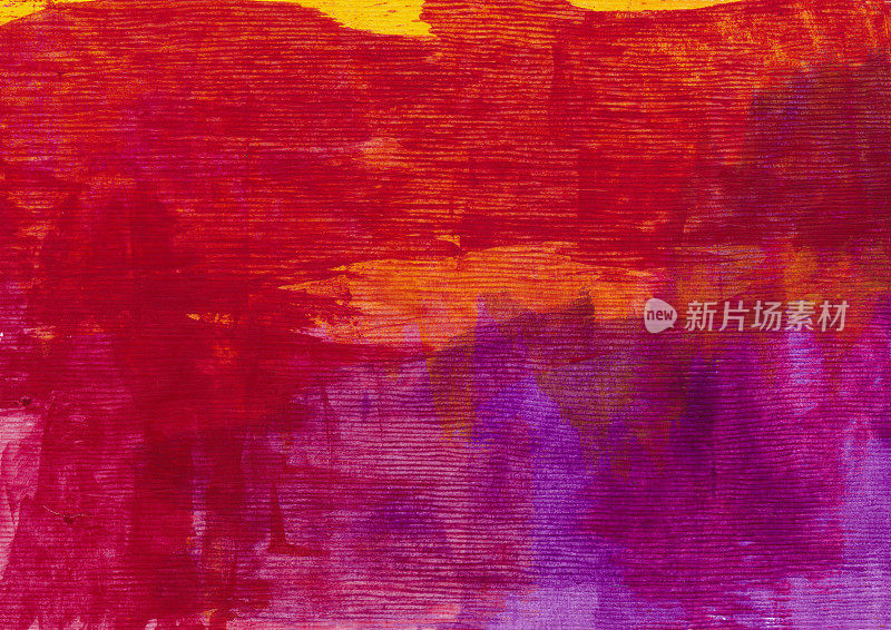 红色手绘背景与纹理