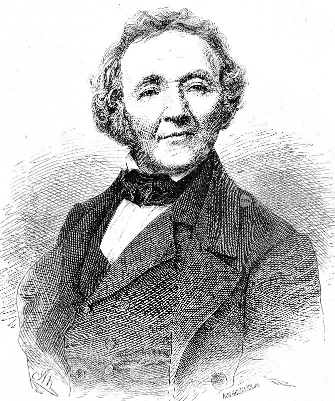 弗朗茨・利奥波德・冯・兰克，德国历史学家，1795-1886年