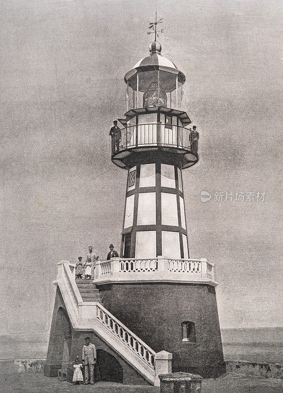 1898年波多黎各波多黎各灯塔