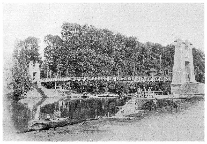 古玩形象:人行天桥，圣莫尔到Créteil