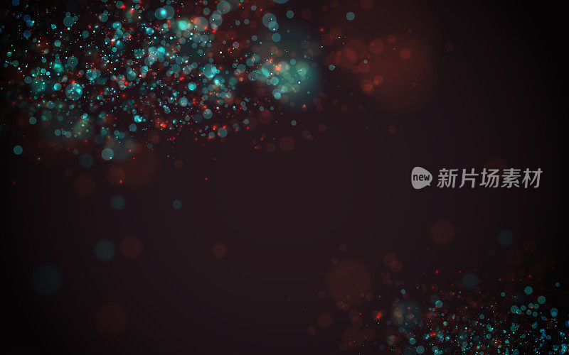 豪华闪闪发光的黑色背景