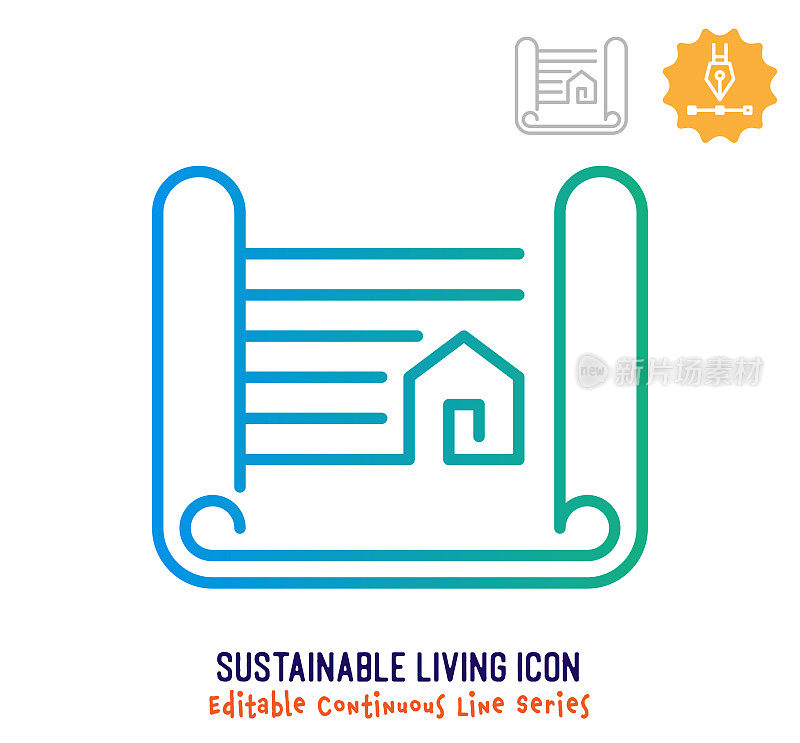 可编辑的笔画线