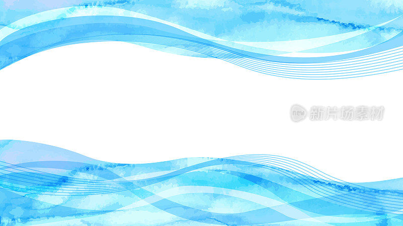 background_watercolor_wave__blue