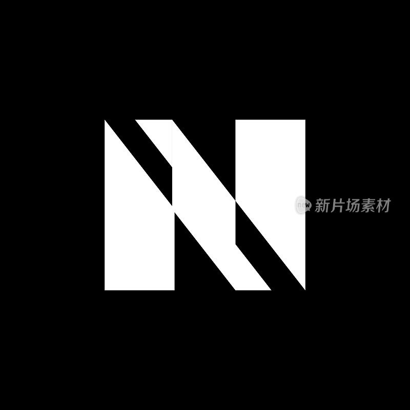 字母N标志