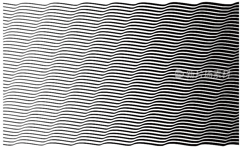 技术背景波纹条纹
