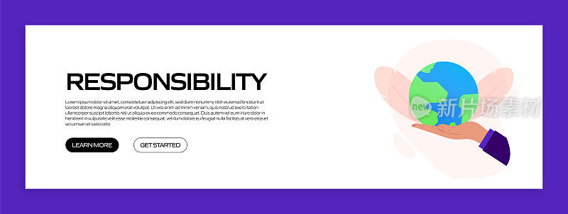 核心价值概念矢量插图网站横幅，广告和营销材料，在线广告，业务演示等。