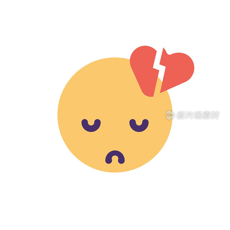 Emoticon裁剪设计平面颜色