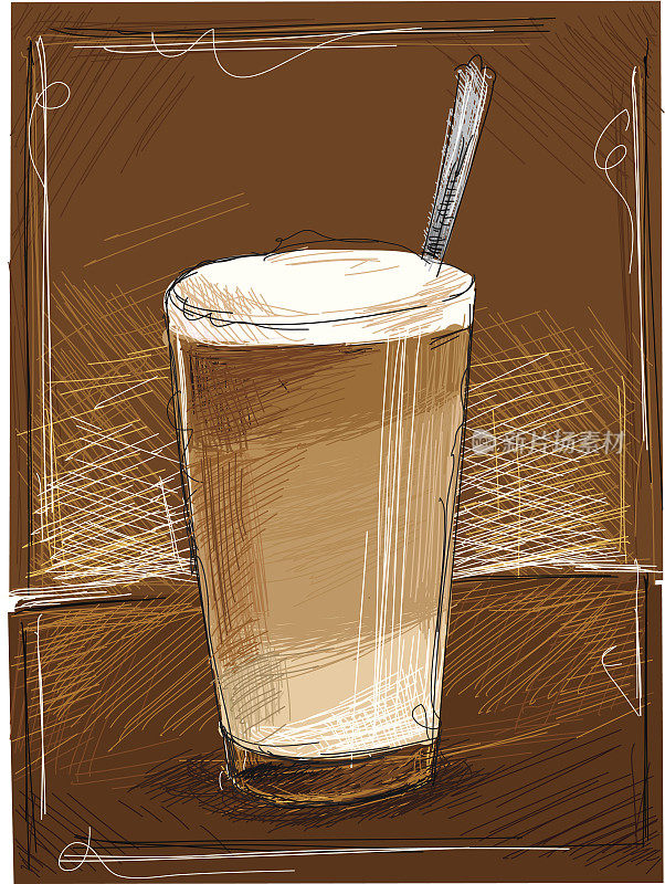 cafe牛奶