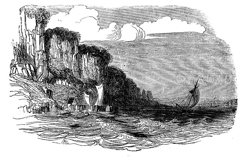 古玩插图:哈德逊海峡