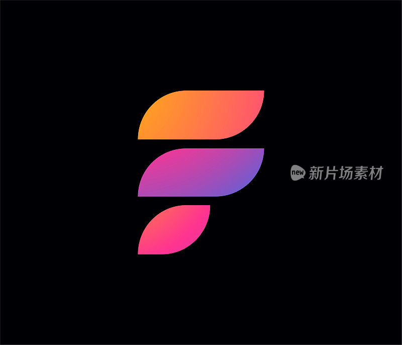 基于F字母的Logo