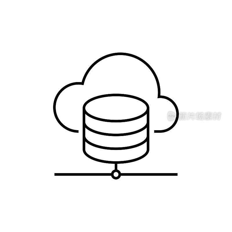 云数据库行图标