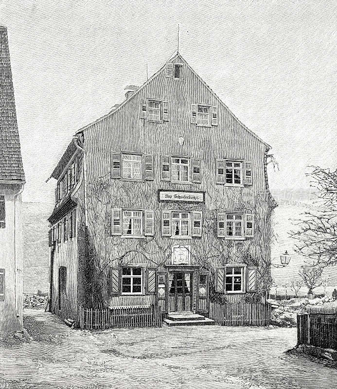 德国诗人马克斯・施内肯伯格的出生地，在塔尔海姆