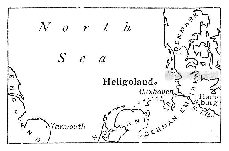 赫里戈兰地图