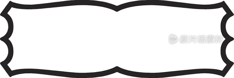 插图与华丽的框架