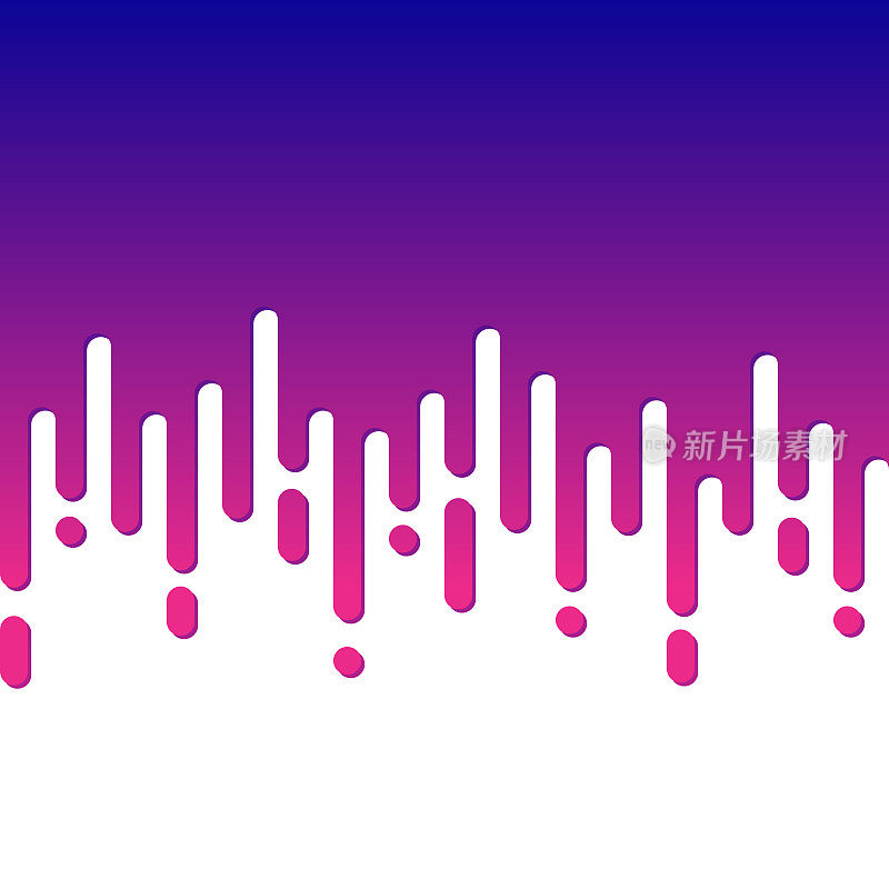 圆角线-半色调过渡-紫色无缝背景